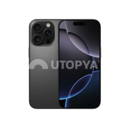 Factice Type iPhone 16 Pro Max (Titane Noir)