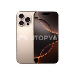 Factice Type iPhone 16 Pro (Titane sable)