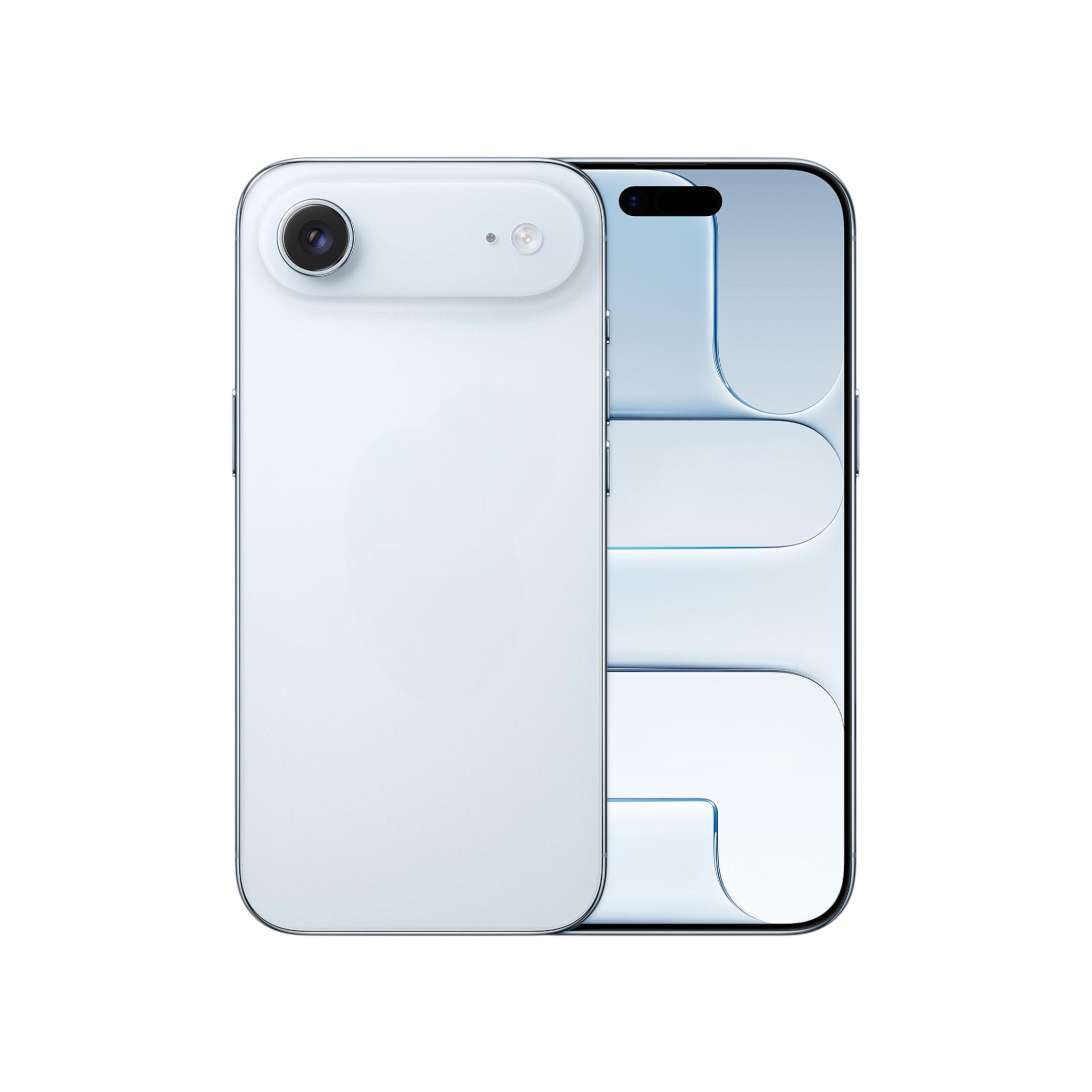 Factice Type iPhone Air (Bleu Ciel)