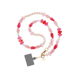 FAIRPLAY Chaîne 100cm Thalia (Rose)