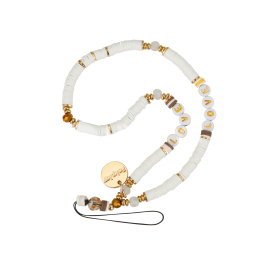 FAIRPLAY Chaine Courte 40cm Dayna (Blanc)