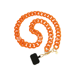 FAIRPLAY Chaine Longue 120cm SERAFINA (Orange)