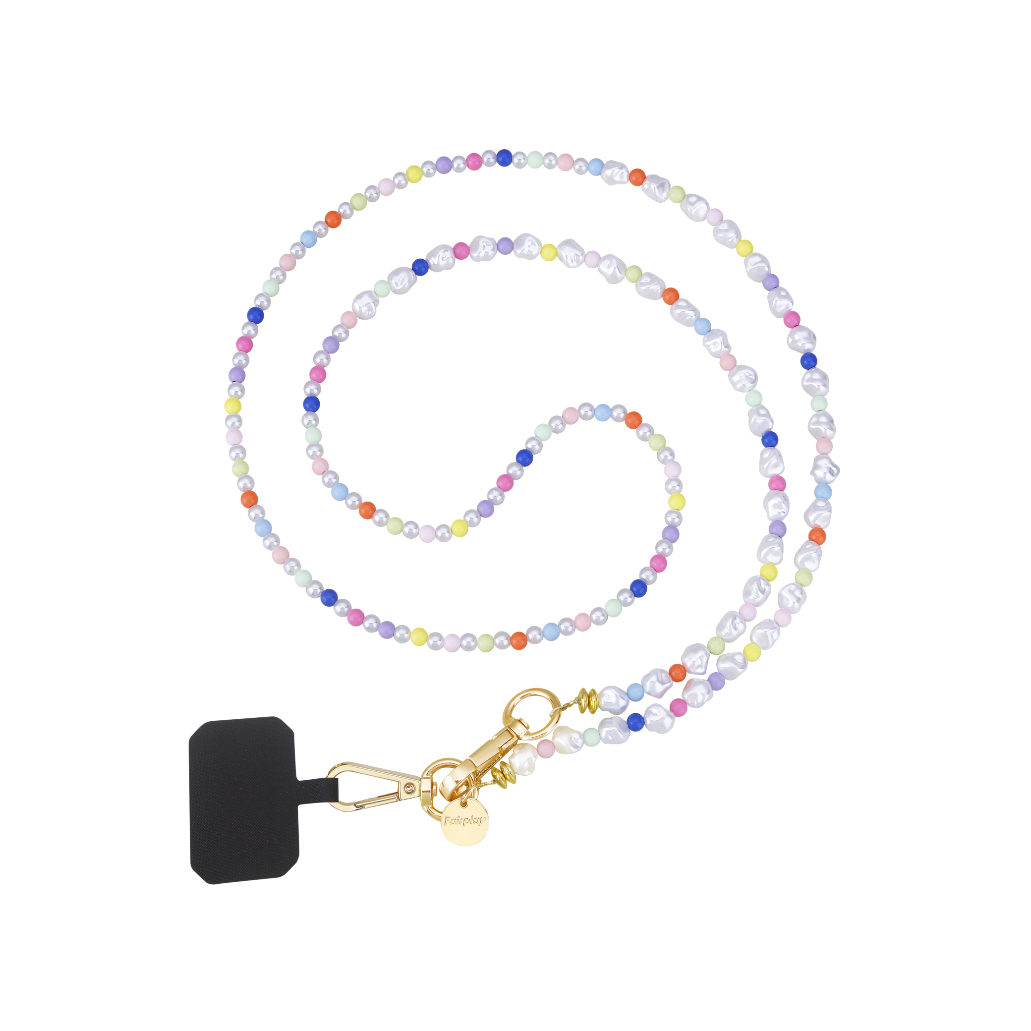 FAIRPLAY Chaine Longue Anael 120 cm (Multicolore)