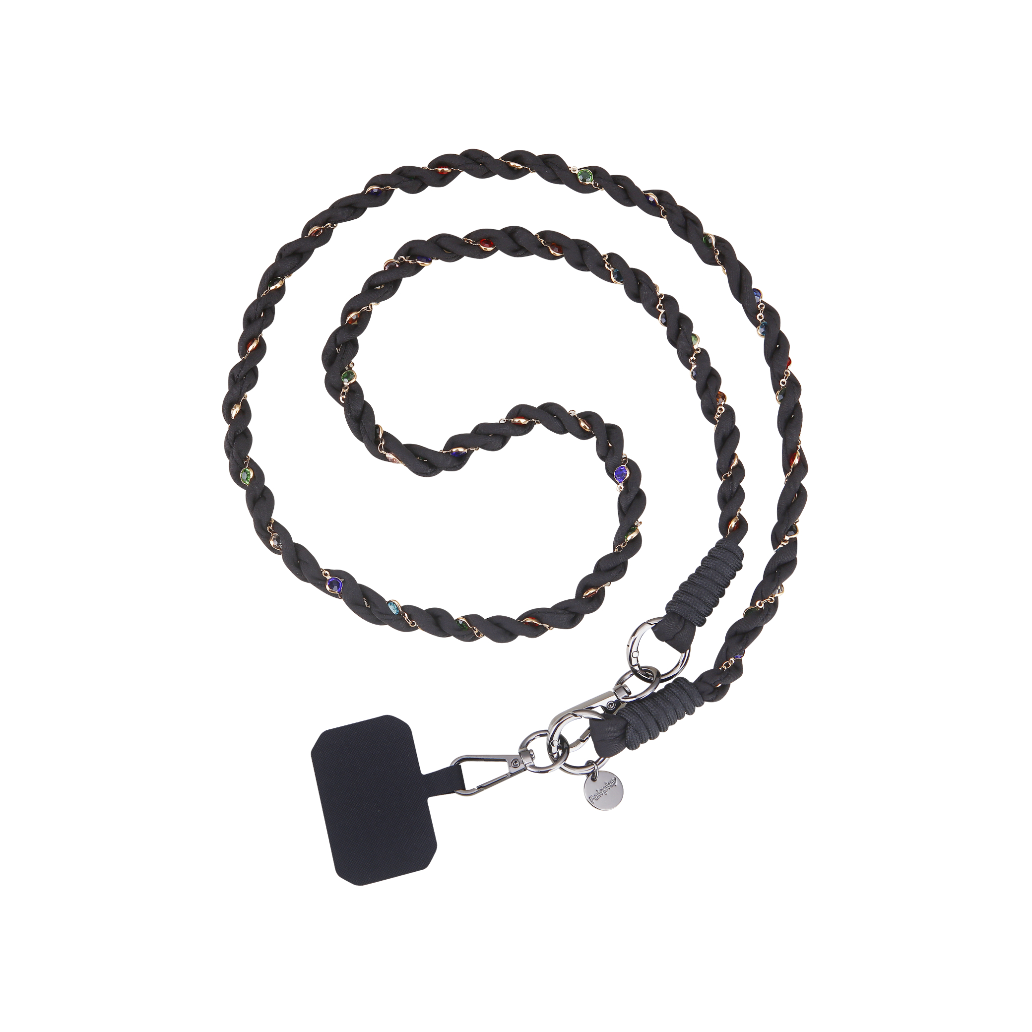 FAIRPLAY Chaine Longue Doha 120 cm (Noir)