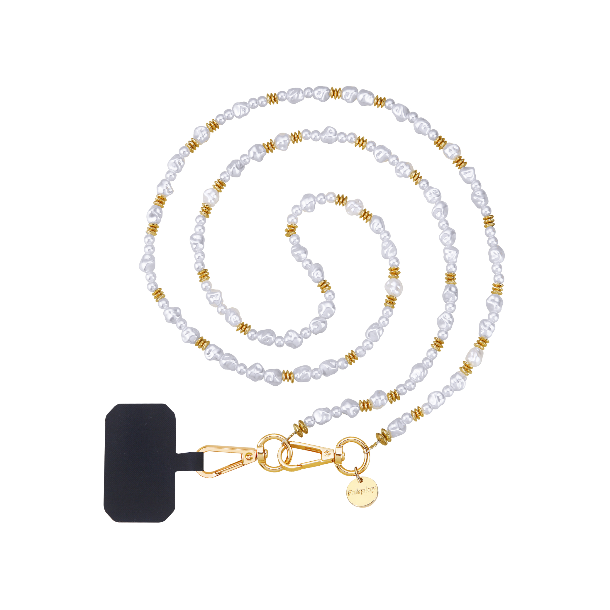 FAIRPLAY Chaine Longue Melia 120 cm (Blanc)