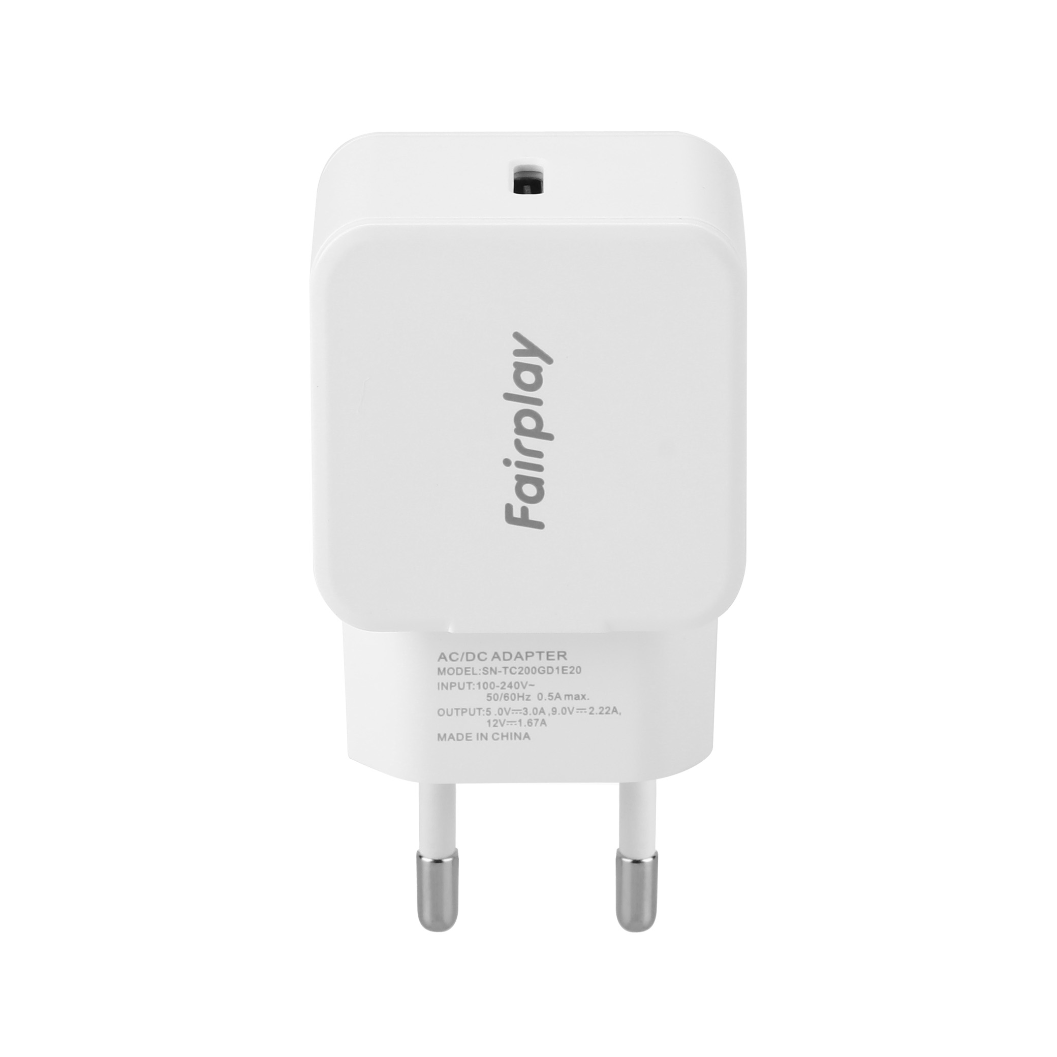 FAIRPLAY Chargeur 20W USB-C