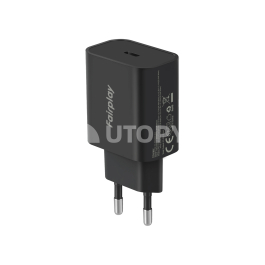 FAIRPLAY Chargeur 25W USB-C (Noir)
