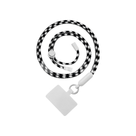 FAIRPLAY Cordon 120cm FLORA (Blanc/Noir)