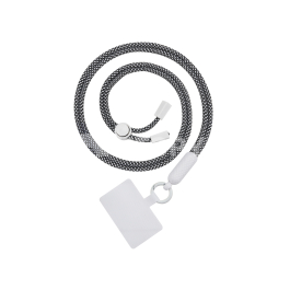 FAIRPLAY Cordon 120cm FLORA (Blanc/Noir)