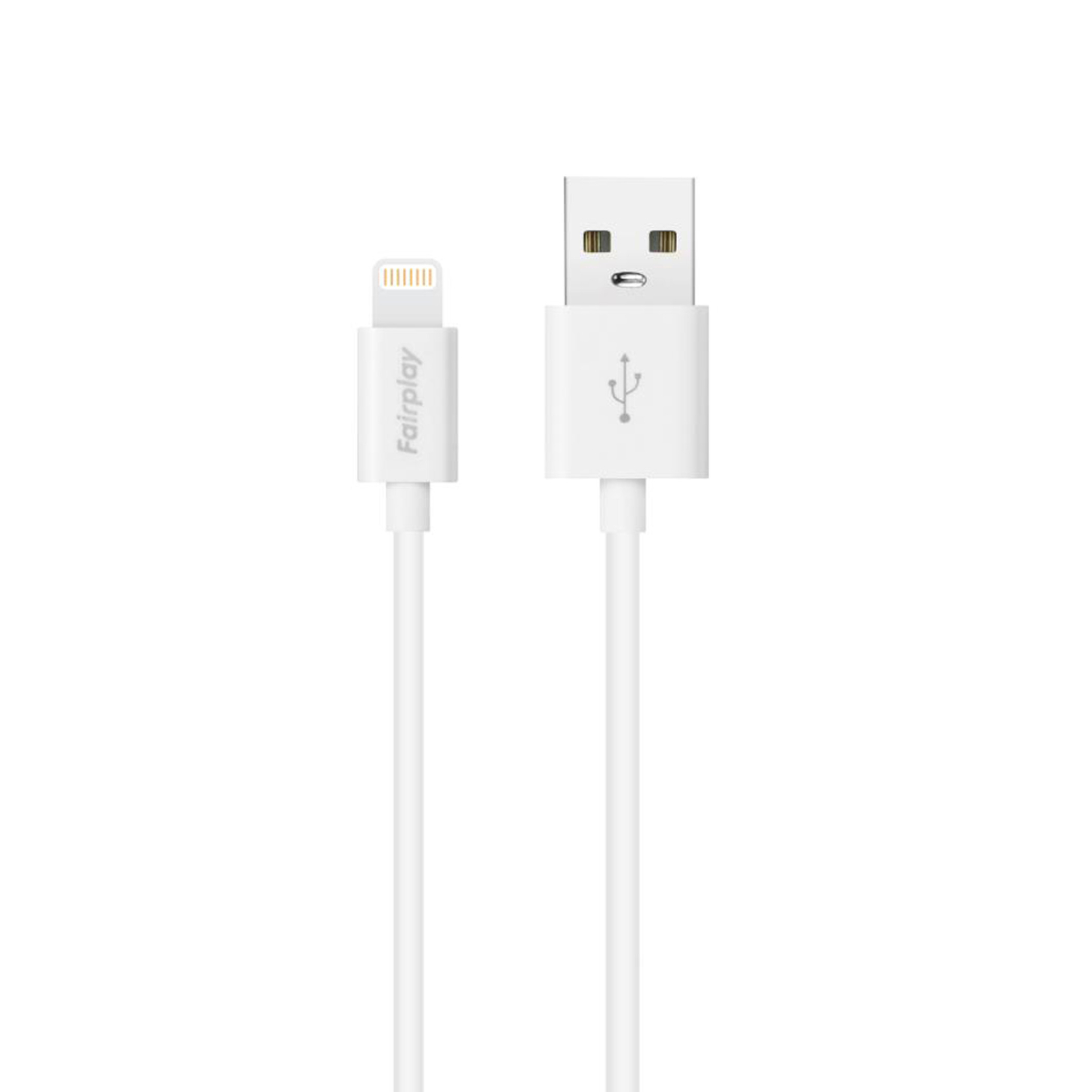 FAIRPLAY SENECIO Câble Lightning 1m (Blanc)