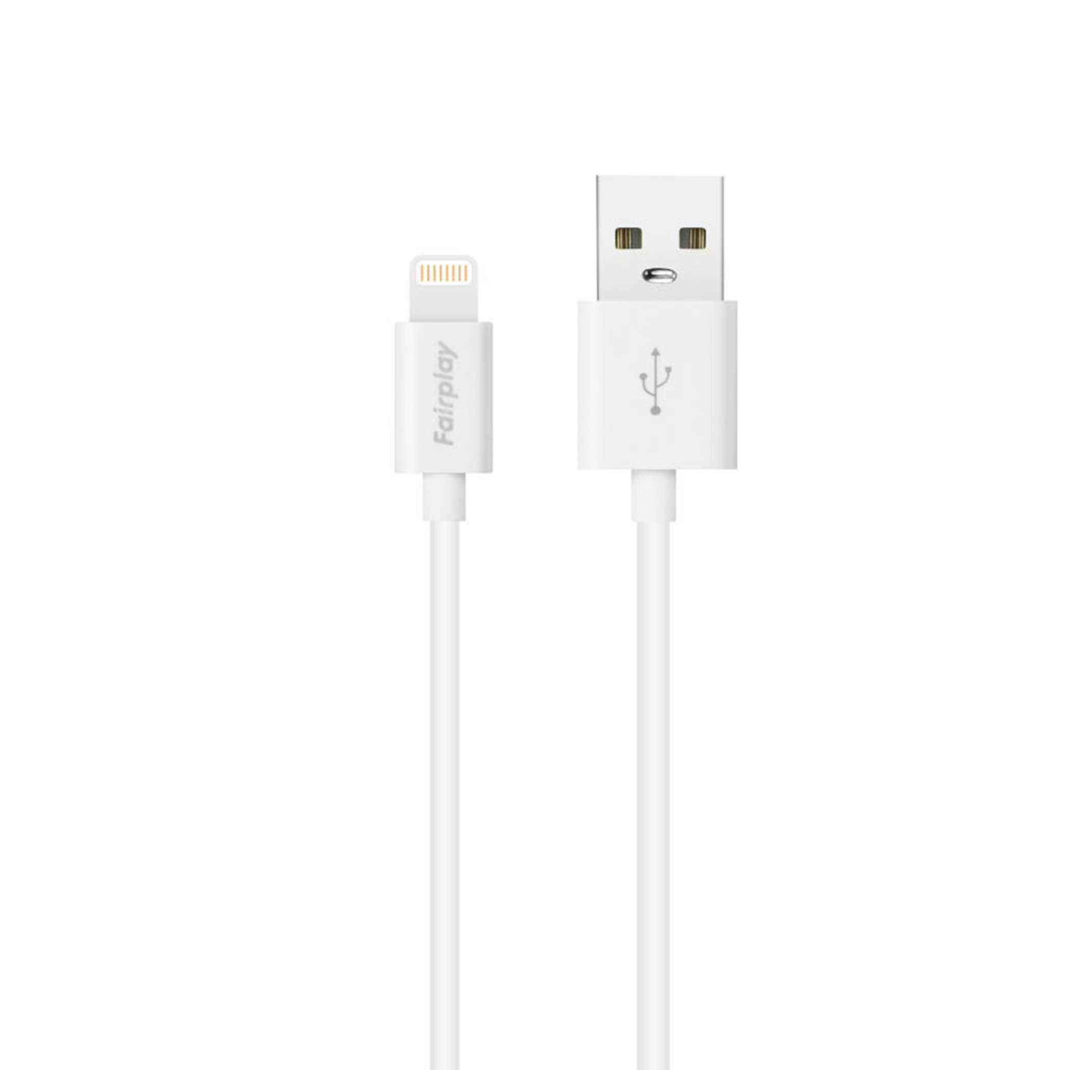 FAIRPLAY SENECIO Câble Lightning 1m (Blanc) (Bulk)