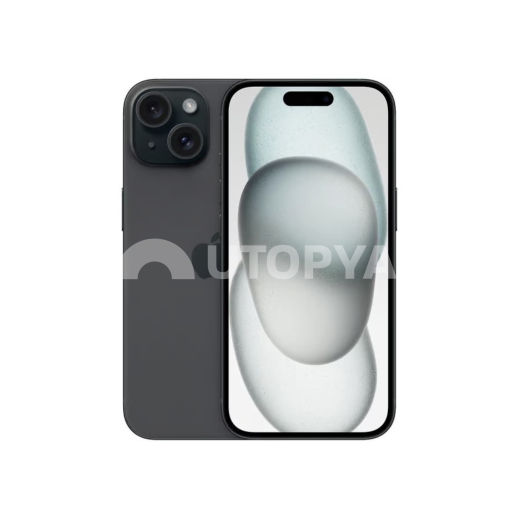 iPhone 15 128 Go Noir (Grade A) (Margin VAT) (Refurb)