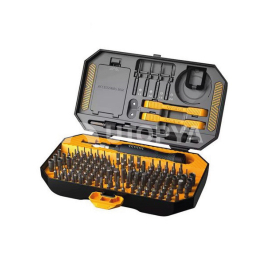 JAKEMY JM-8183 Kit Tournevis de Précision avec Outils d'Ouverture et Pince (145 en 1)