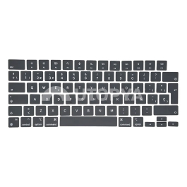 Kit de Touches Sans Clips QWERTY ES Macbook (A2442/A2485)