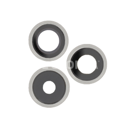 Lentille Caméra Complète Argent iPhone 14 Pro/14 Pro Max (lot de 3)