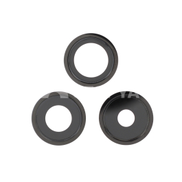 Lentille Caméra Complète Noire iPhone 14 Pro/14 Pro Max (lot de 3)