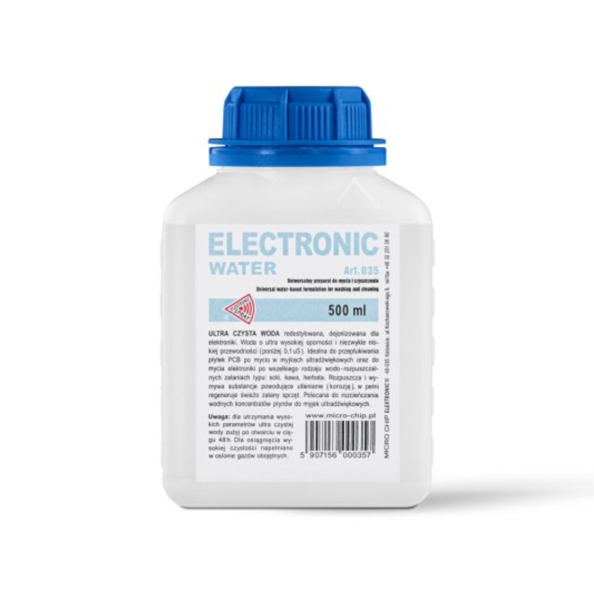 MCE Eau Distillée Déionisée (500ml)