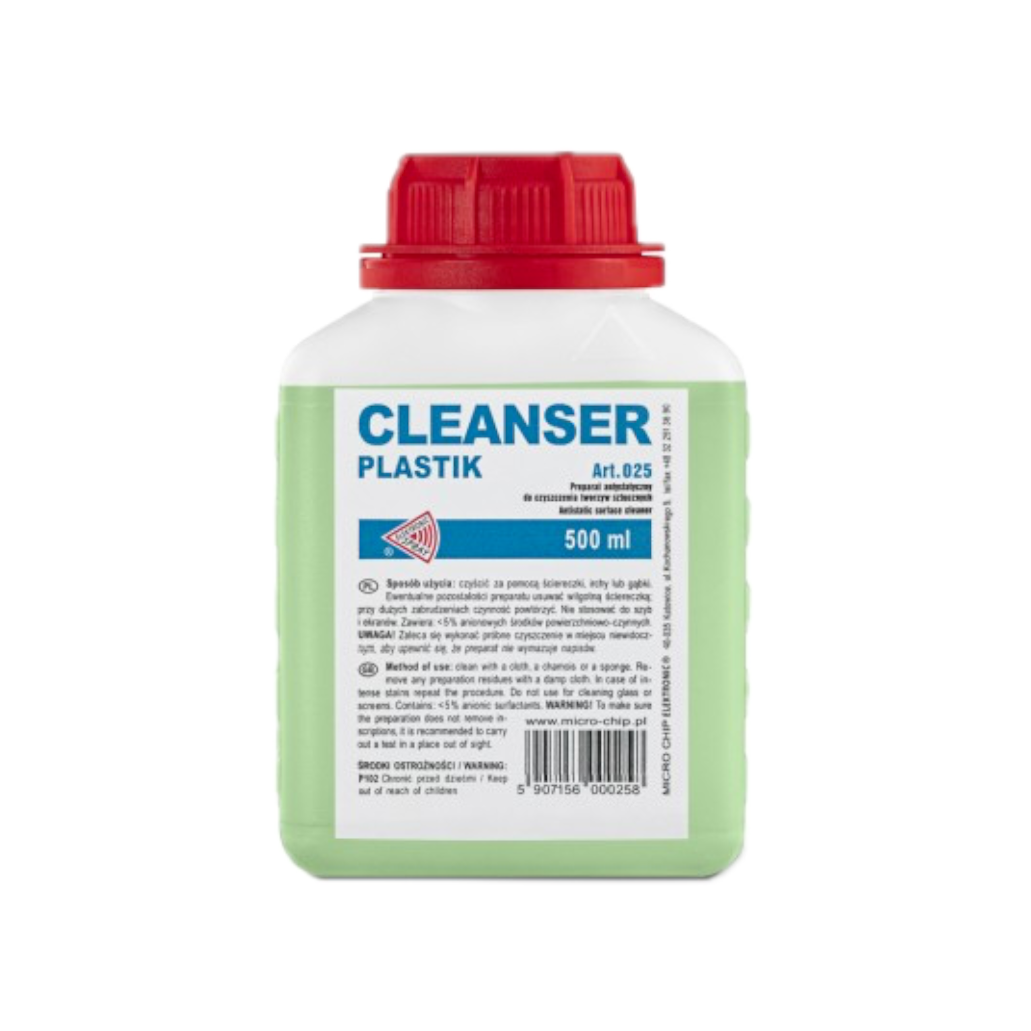 MCE Nettoyant Liquide pour Surface Plastique (500ml)