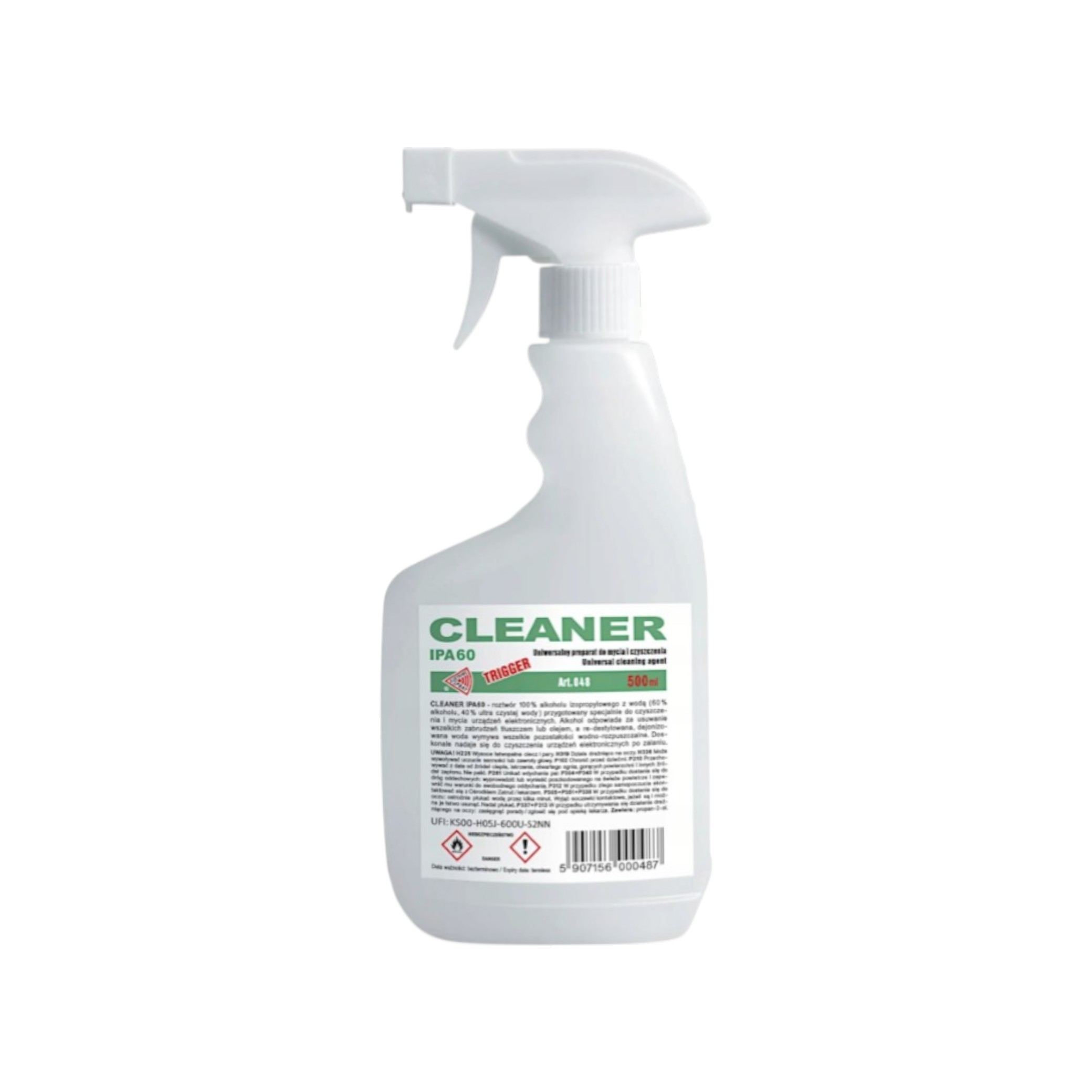 MCE Pulvérisateur Alcool Isopropylique 60% (500ml)