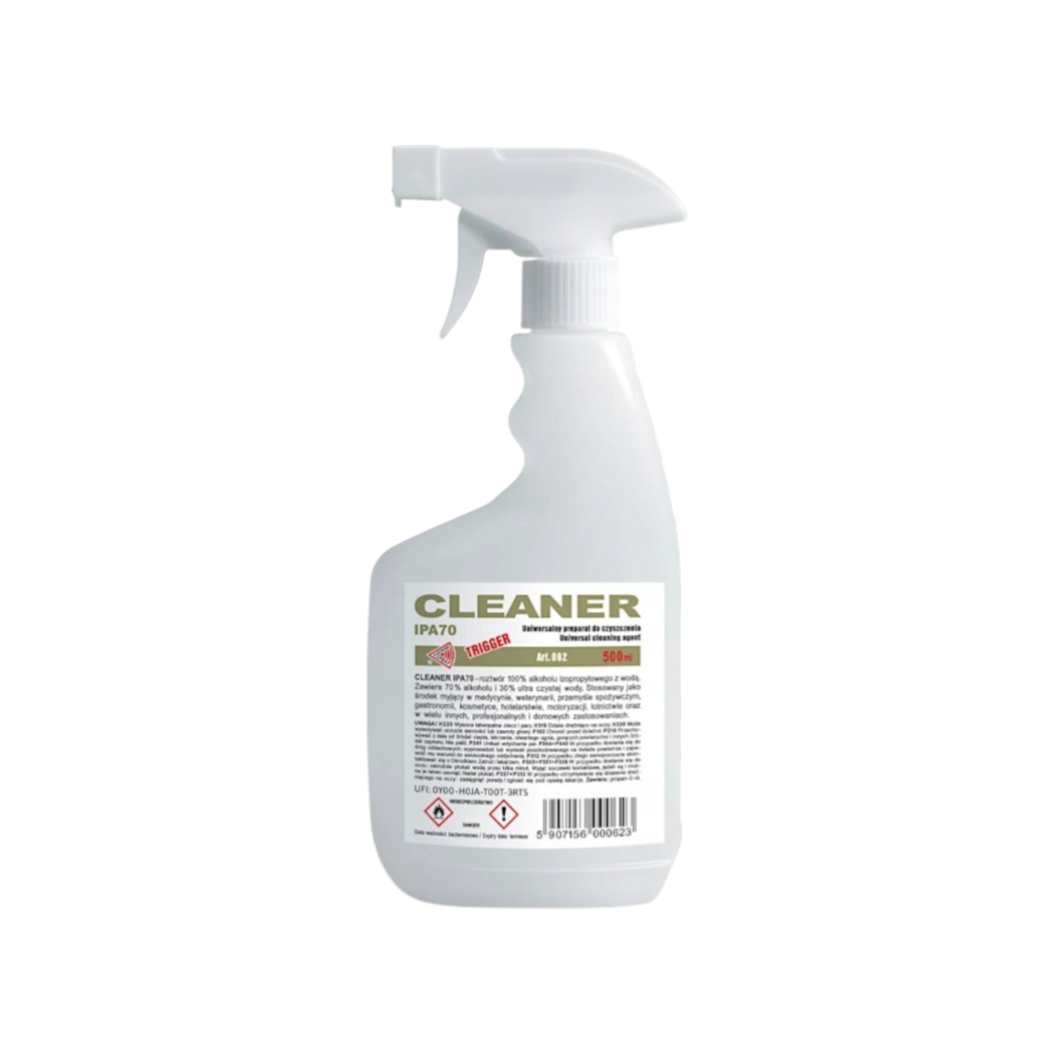 MCE Pulvérisateur Alcool Isopropylique 70% (500ml)