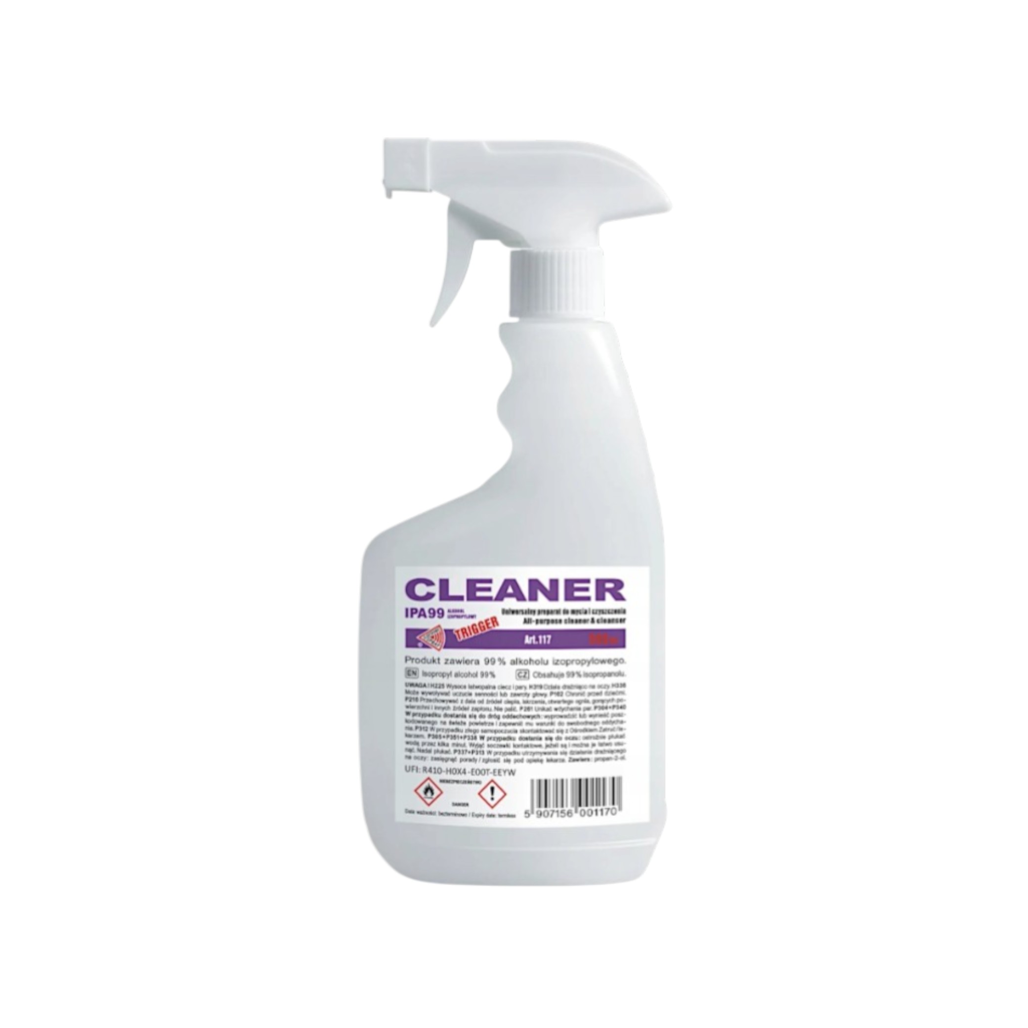 MCE Pulvérisateur Alcool Isopropylique 99% (500ml)