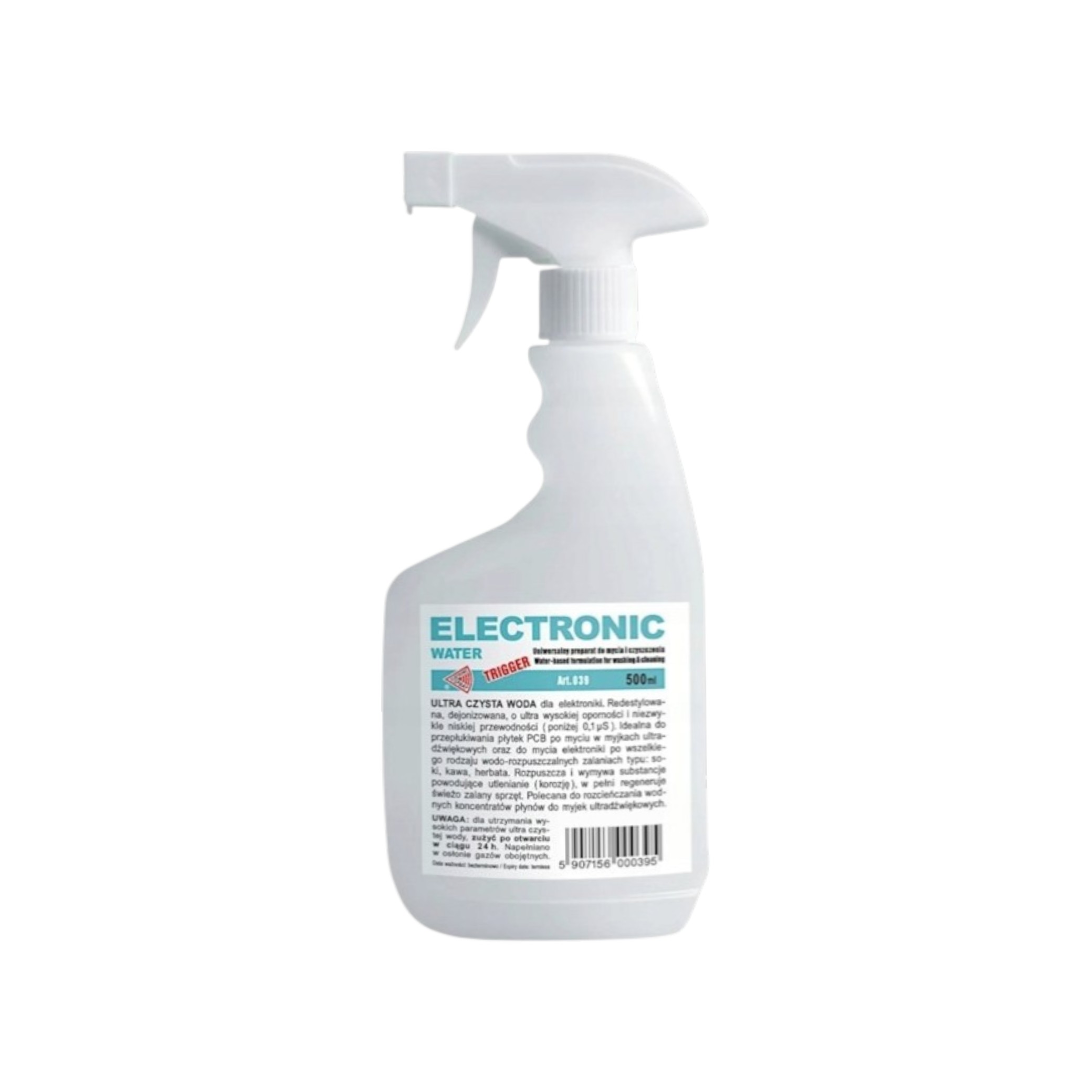 MCE Pulvérisateur Eau Distillée Déionisée (500ml)