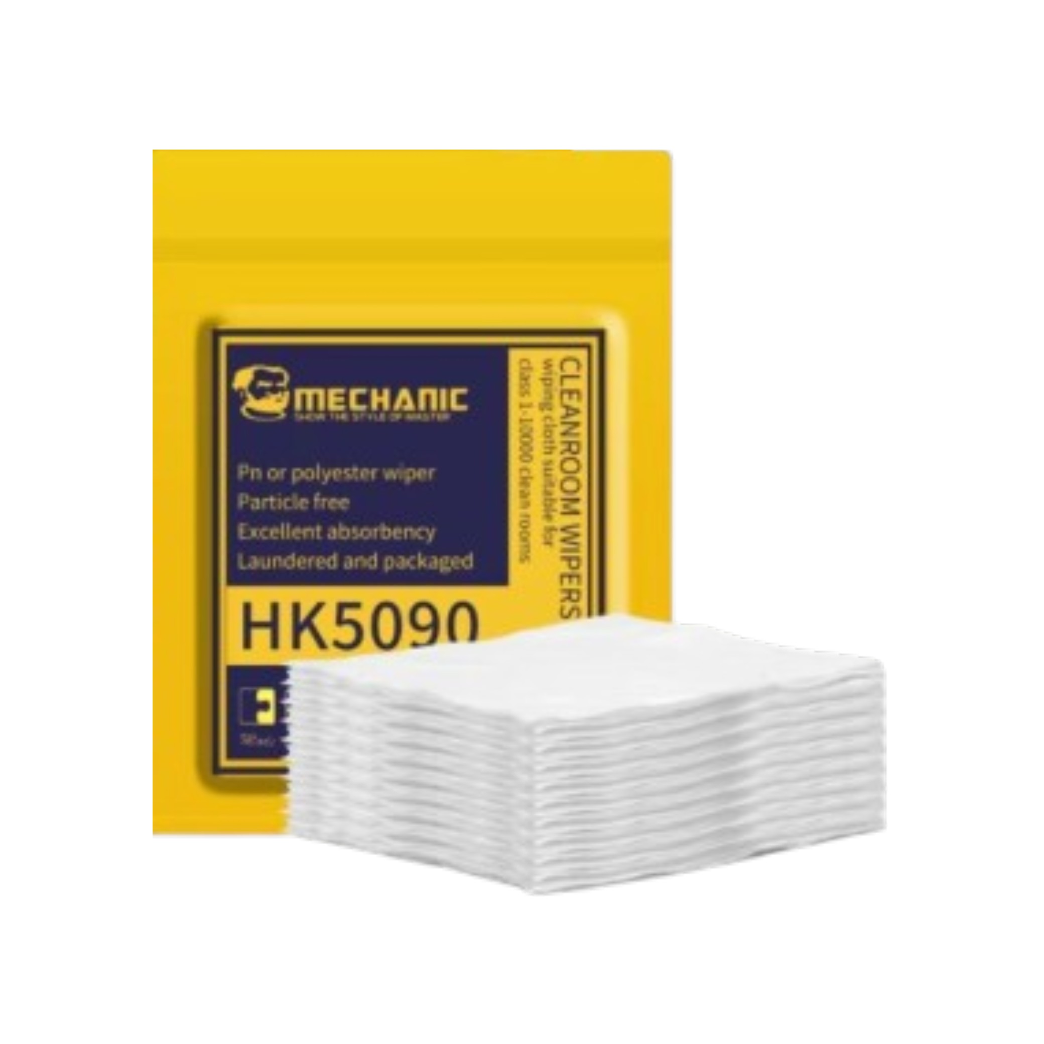 MECHANIC Lingettes Microfibres 30x30cm (x50)
