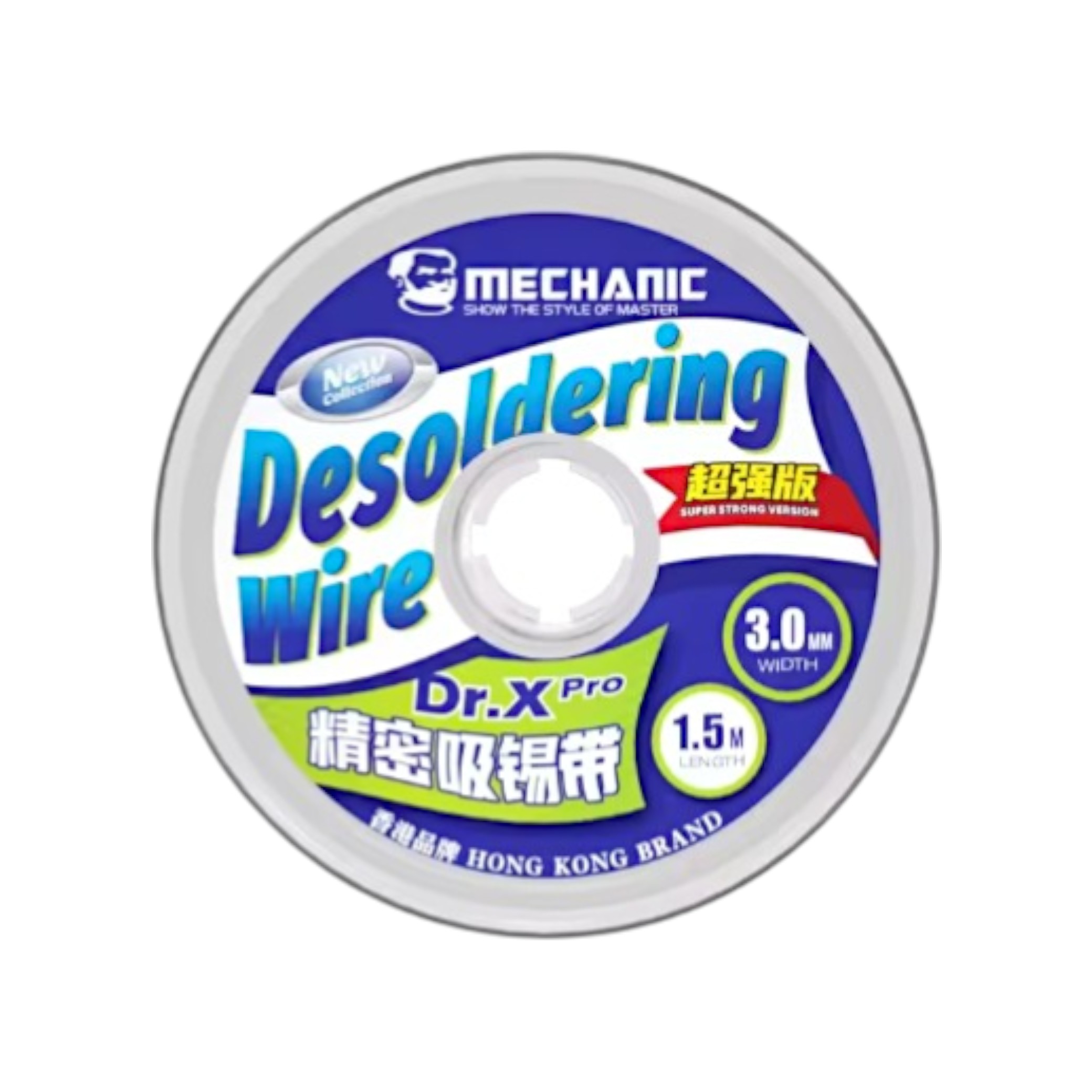 MECHANIC Mèche à Dessouder 3mm (Dr.X Pro) (1,5m)