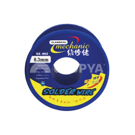MECHANIC SX862 Fil à Souder Double Flux 0.6mm 60g
