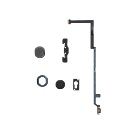 Nappe Bouton Home Complète iPad Air 1 (Noir)