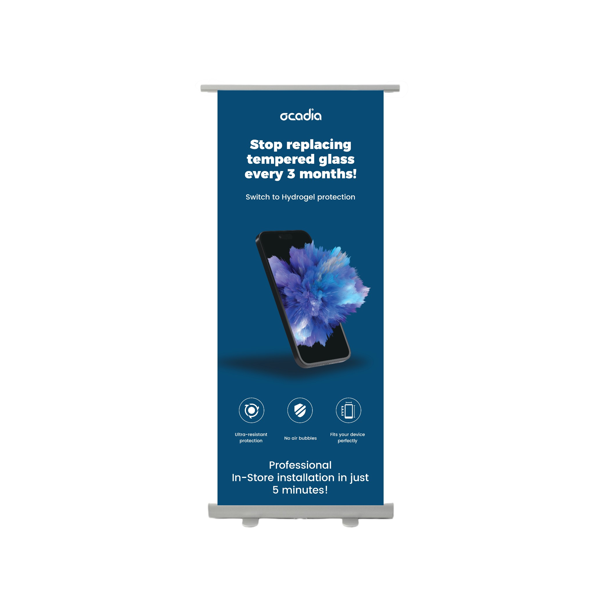 OCADIA Roll-Up PLV (80X200 cm) (EN)