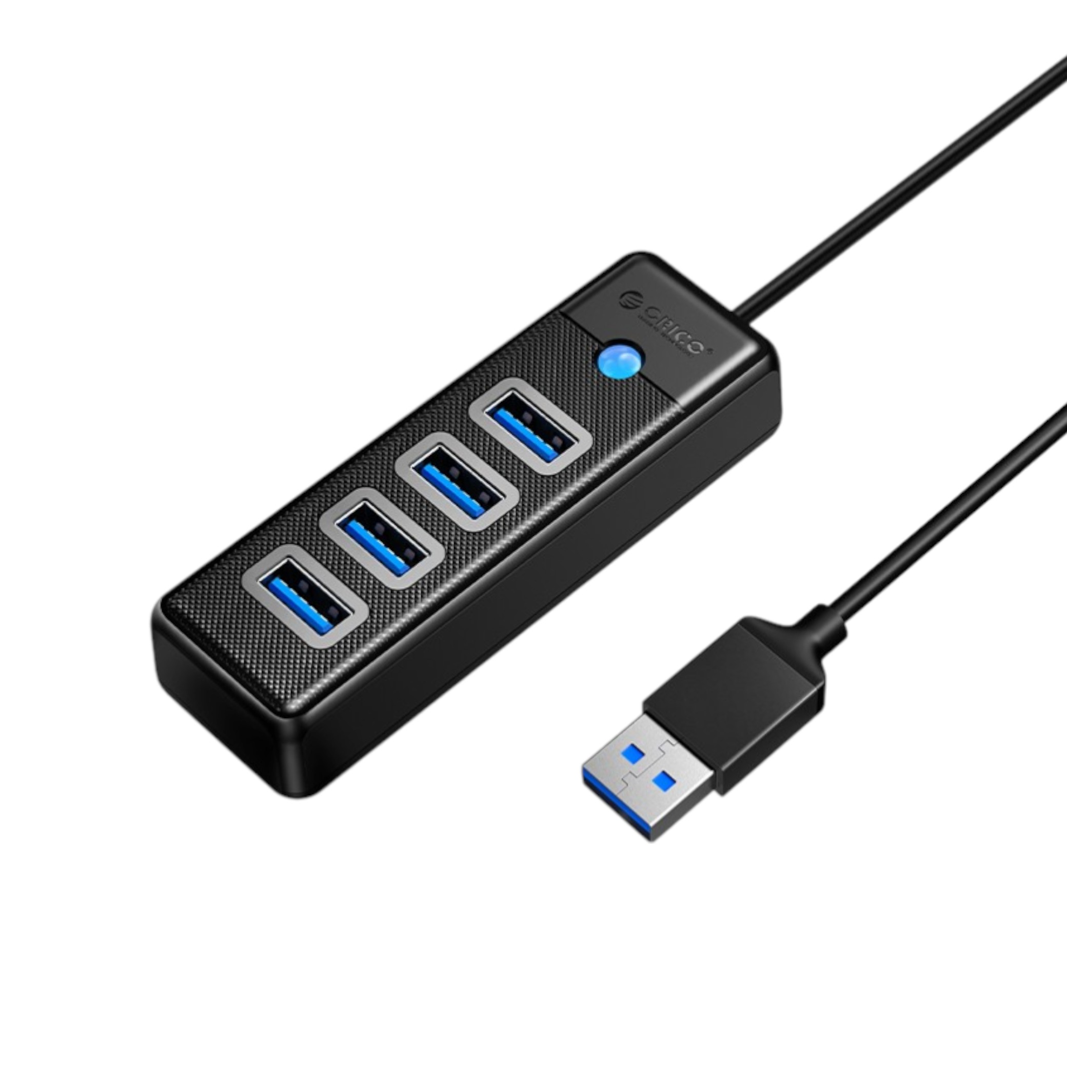 ORICO Hub 4 Ports USB 3.0 (PAPW4A-U3-10-BK-EP)