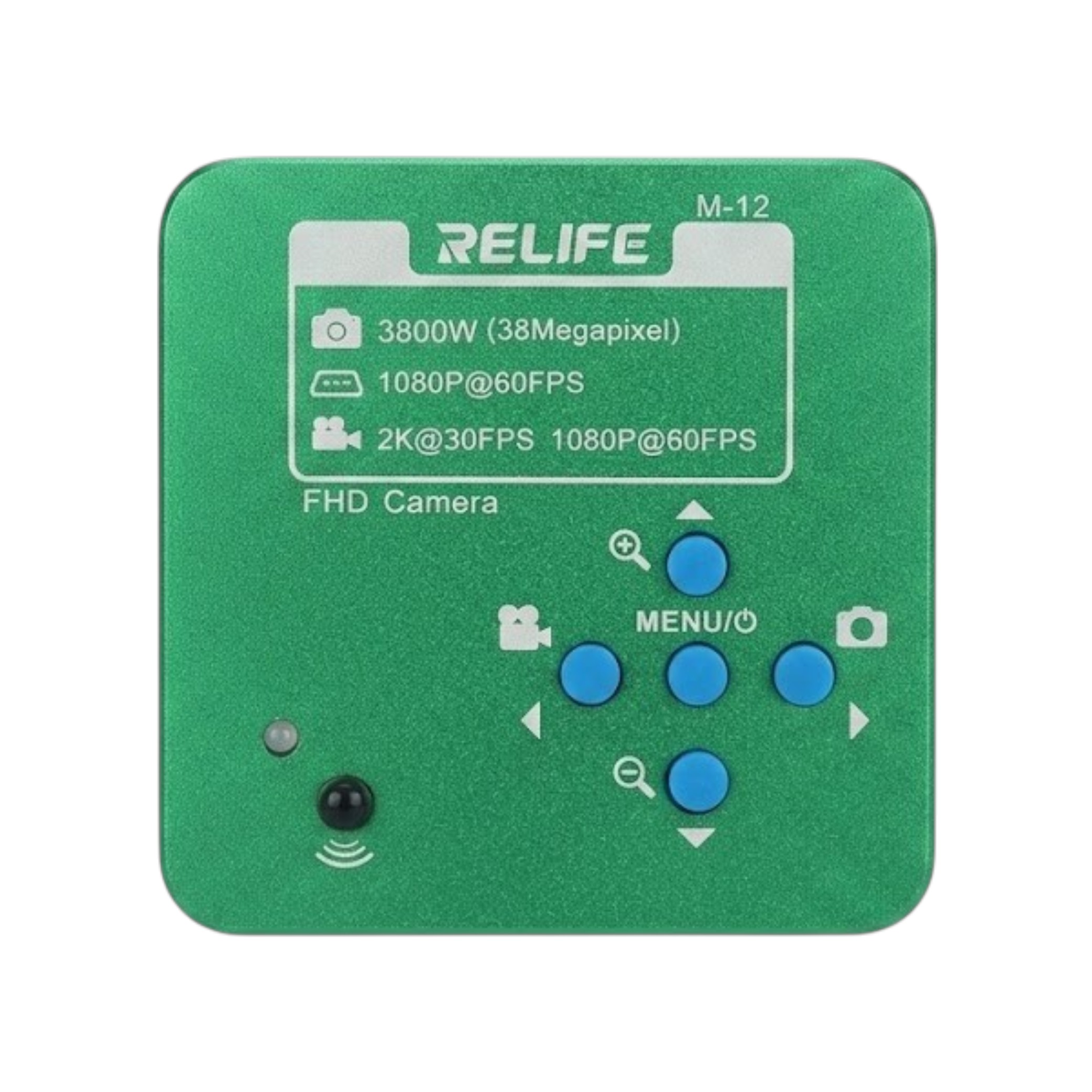 RELIFE M-12 3800W Caméra Microscope trinoculaire