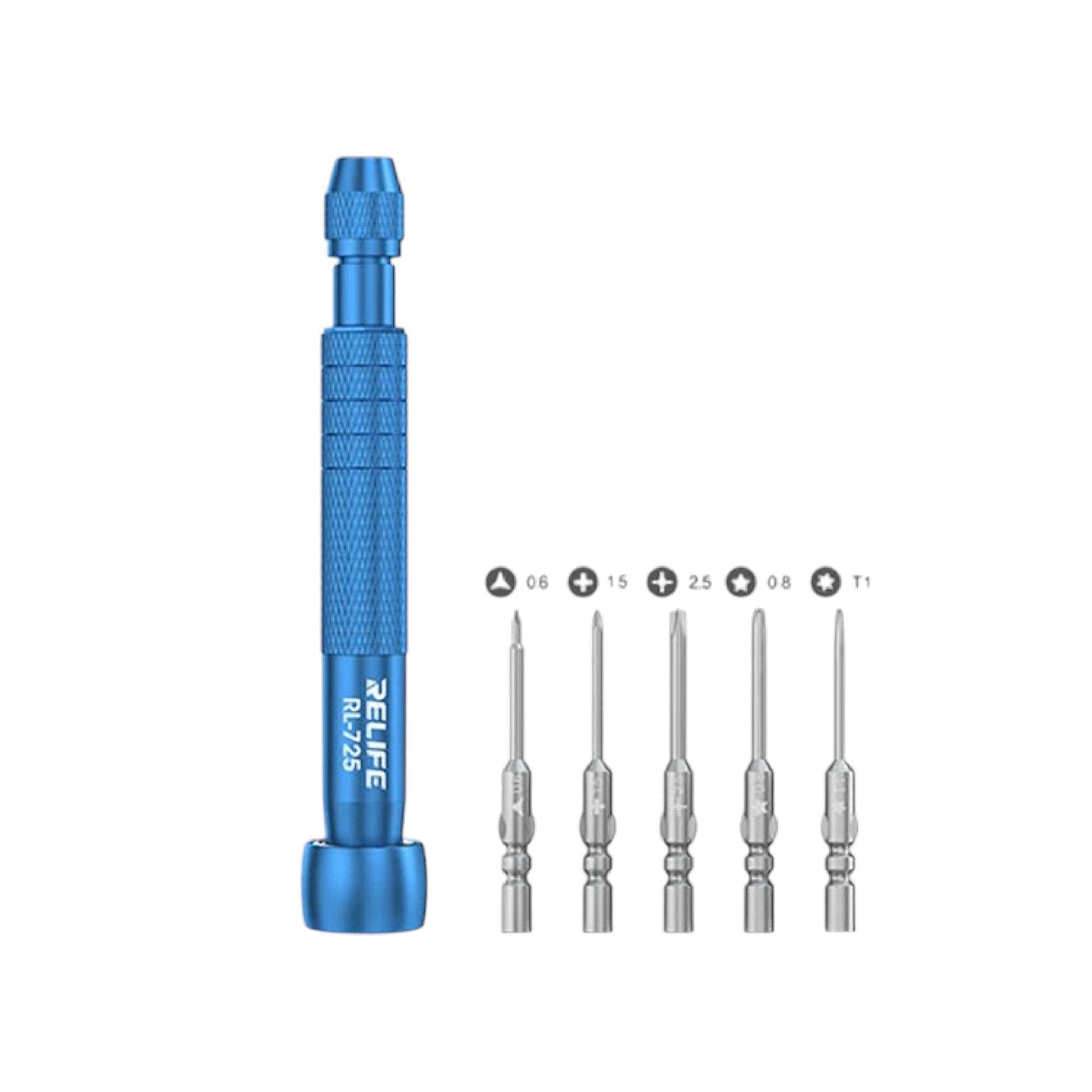 RELIFE RL-725 Kit de Tournevis Réglable 6 en 1