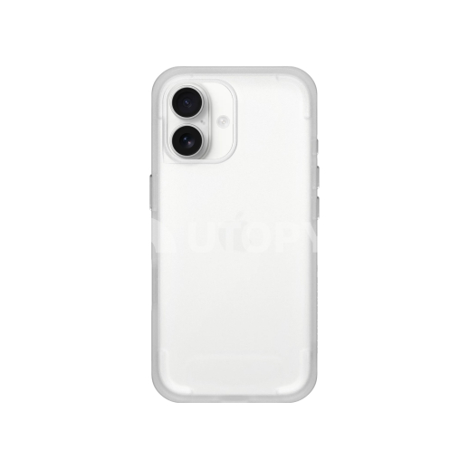 RHINOSHIELD Coque SolidX iPhone 17 (Transparent Givré Mat)