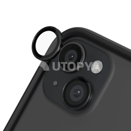 RHINOSHIELD Protection Caméra iPhone 15/15 Plus (Noir)