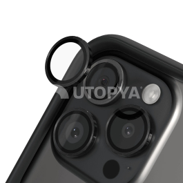 RHINOSHIELD Protection Caméra iPhone 15 Pro/15 Pro Max (Noir)