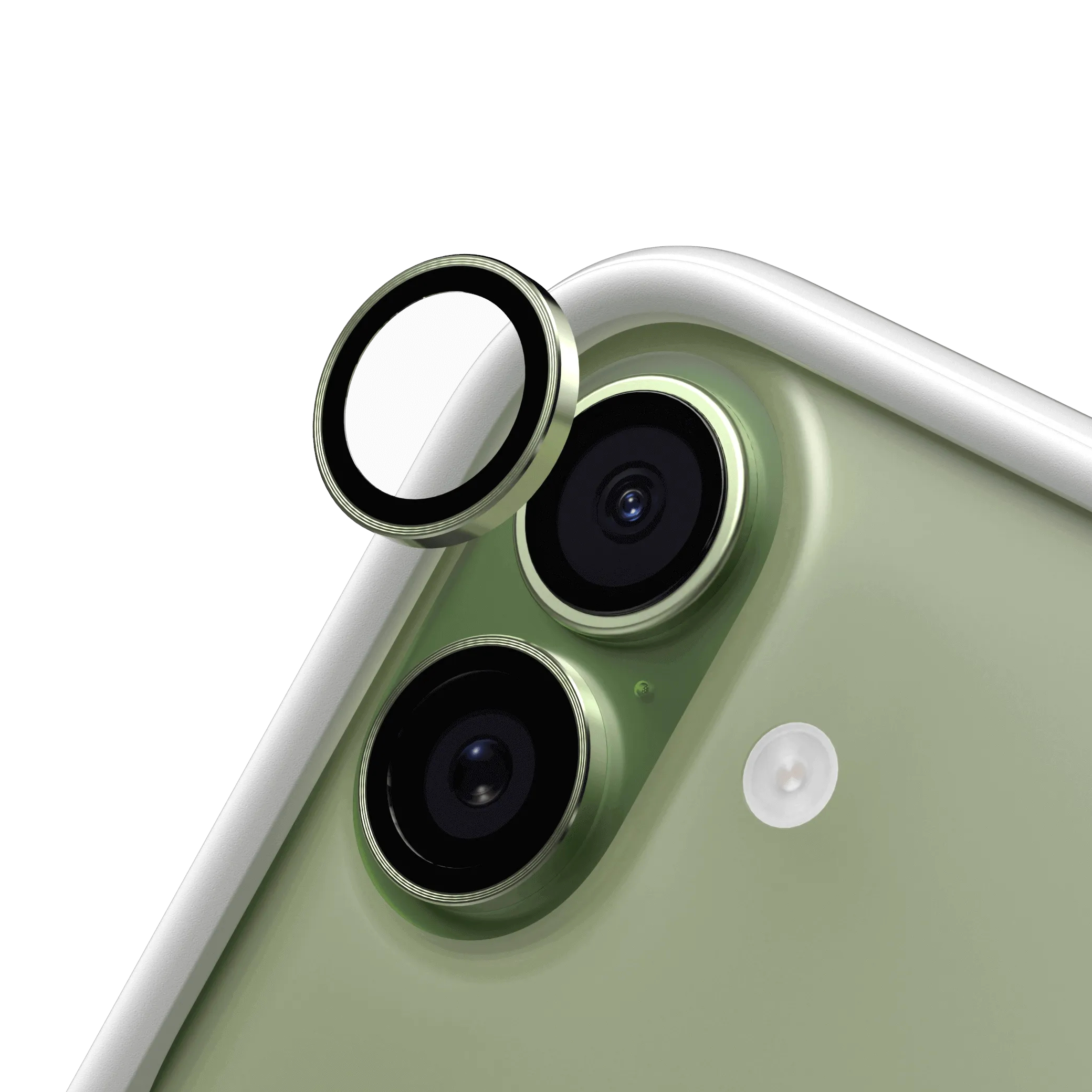 RHINOSHIELD Protection Caméra iPhone 16/16 Plus/17 (Vert)
