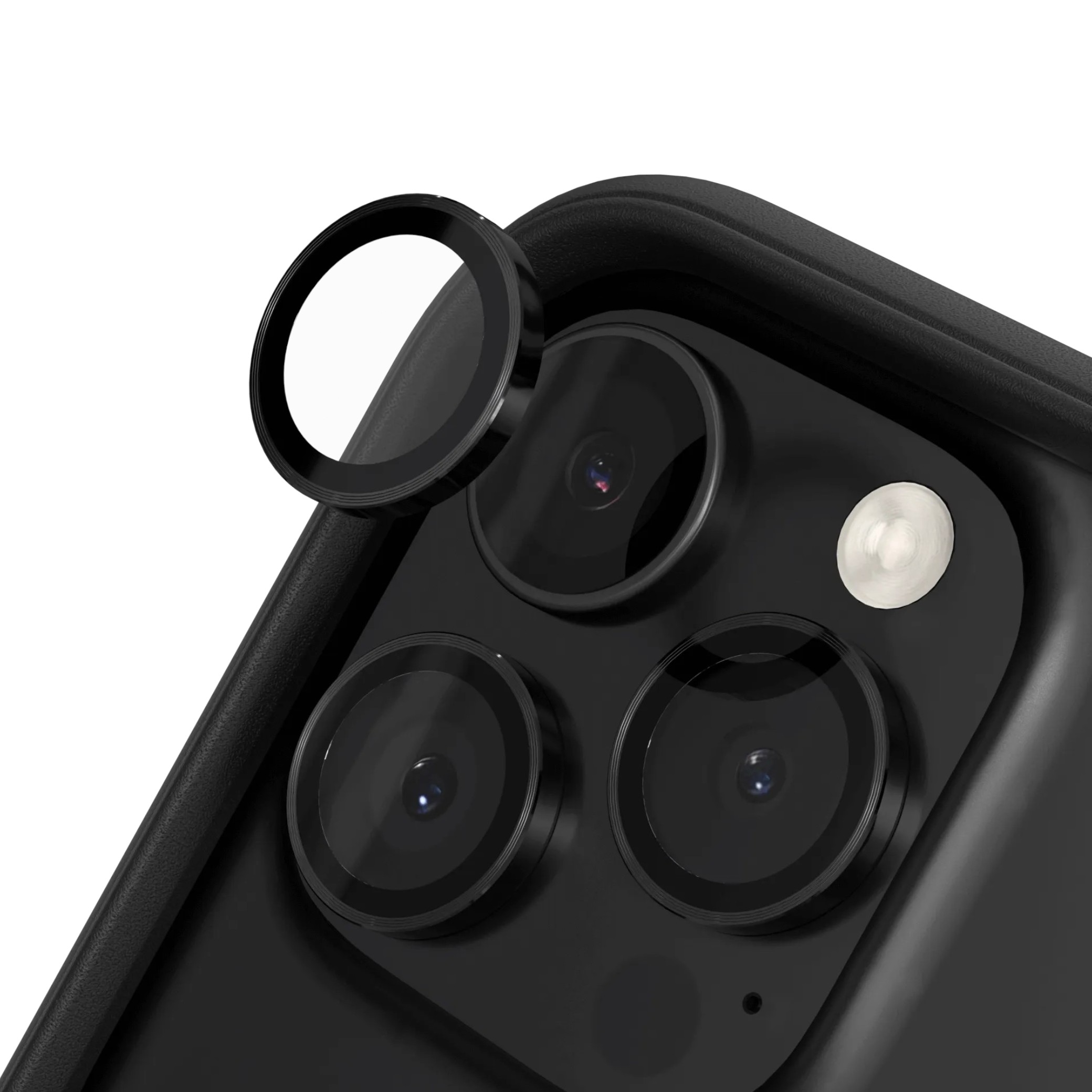 RHINOSHIELD Protection Caméra iPhone 16 Pro/16 Pro Max (Noir)