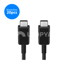 SAMSUNG Câble 45W USB-C vers USB-C 1,8m (Noir) (Masterbox 20pcs)