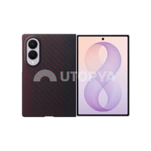 Samsung Coque Carbone MagSafe Galaxy Z Fold8 (Violet)