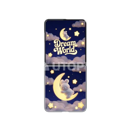 Samsung Coque Flipsuit MagSafe Dream World Galaxy Z Flip8 (Jaune)