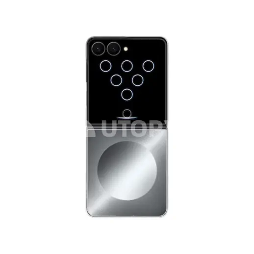 Samsung Coque Flipsuit MagSafe Galaxy Z Flip8 (Argent)