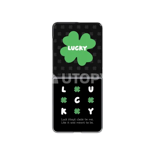 Samsung Coque Flipsuit MagSafe Lucki Clover Galaxy Z Flip8 (Vert)