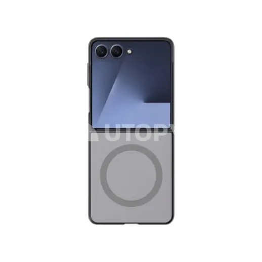 Samsung Coque Miroir MagSafe Galaxy Z Flip8 (Argent)