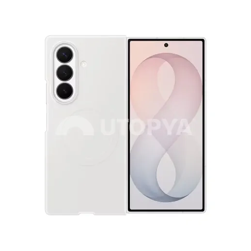 Samsung Coque Silicone MagSafe Galaxy Z Fold8 Ultra (Crème)