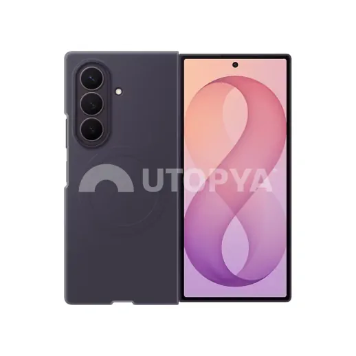 Samsung Coque Silicone MagSafe Galaxy Z Fold8 Ultra (Violet)