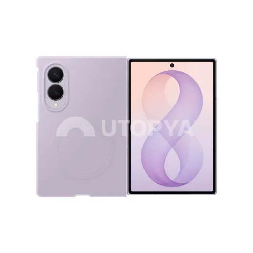 Samsung Coque Silicone MagSafe Galaxy Z Fold8 (Violet)