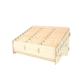 SUNSHINE SS-001C Stockage en Bois pour 48 Smartphone