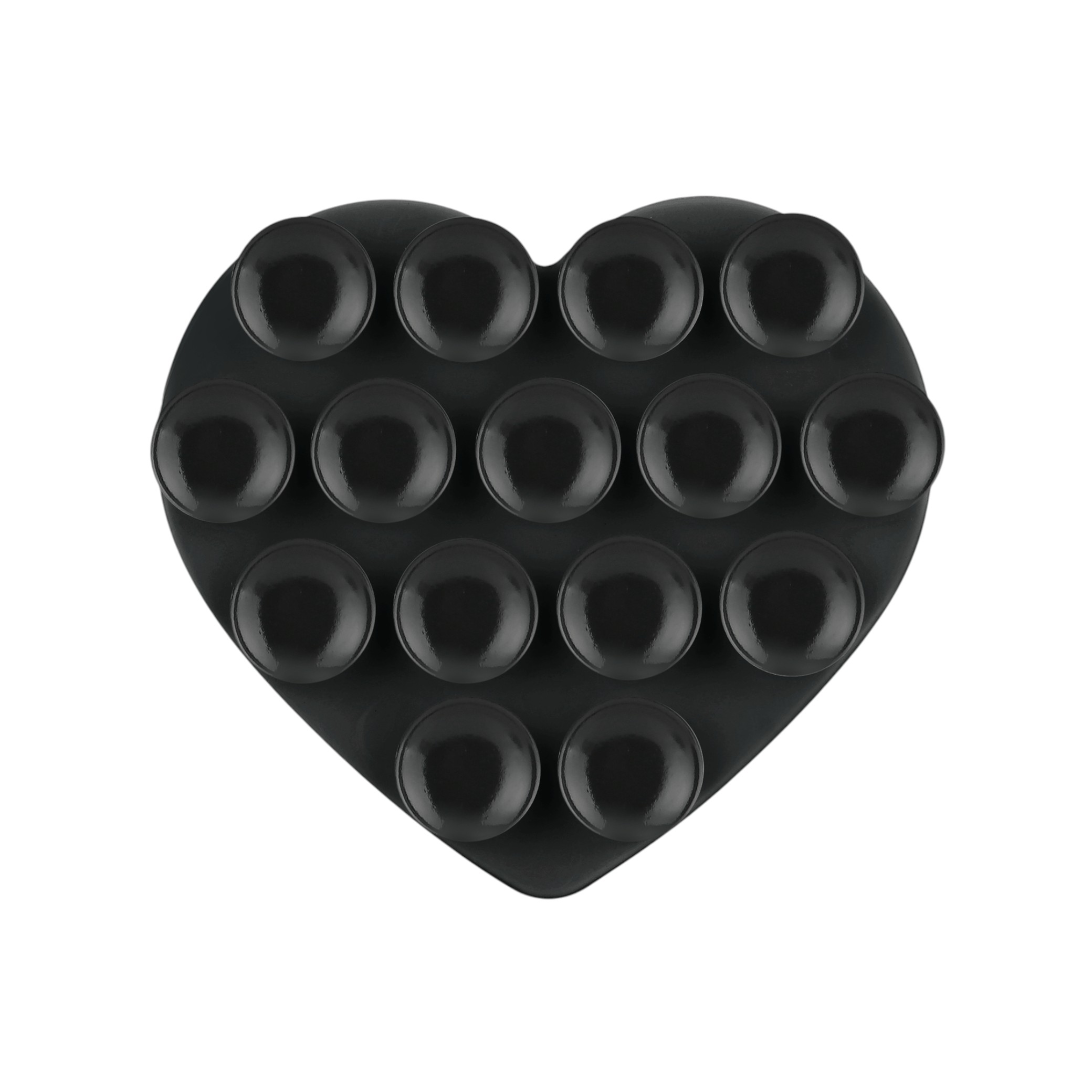 Support Ventouse Coeur (Noir)